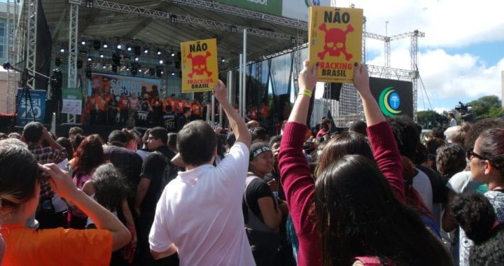 Campanha Não Fracking Brasil mobiliza comunidade evangélica na Marcha para Jesus Campanha Não Fracking Brasil mobiliza comunidade evangélica na Marcha para Jesus