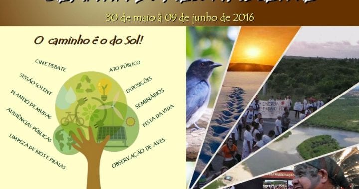 No Ceará, Semana do Meio Ambiente terá ações contra o FRACKING No Ceará, Semana do Meio Ambiente terá ações contra o FRACKING