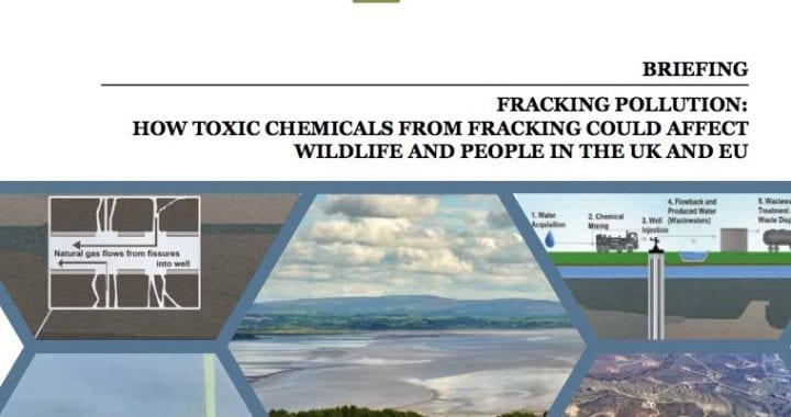 Fracking pollution: How toxic chemicals from fracking could affect wildlife and people in the UK and EU Fracking pollution: How toxic chemicals from fracking could affect wildlife and people in the UK and EU