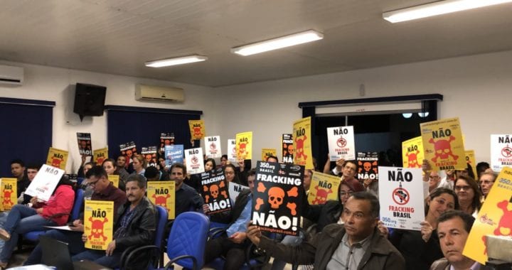 Audiência sobre fracking mobiliza Santa Rita do Pardo Audiência sobre fracking mobiliza Santa Rita do Pardo