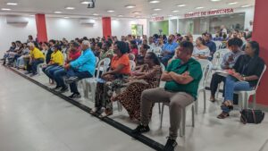 Público da Audiência Pública em Alagoinhas/BA - 15/04/2024 - Crédito: Assessoria do vereador Thor de Ninha.