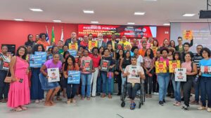 Público da Audiência Pública em Alagoinhas/BA - 15/04/2024 - Crédito: Assessoria do vereador Thor de Ninha.